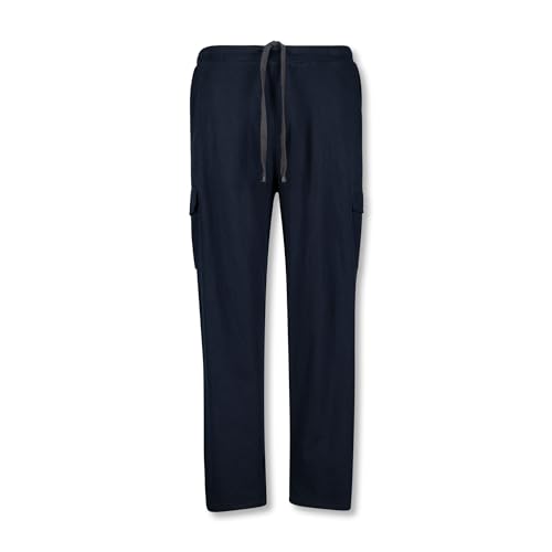 ADAMO Herren Cargo-Jogginghose in großen Größen bis 14XL Serie Athen Marineblau, Größe:4XL von ADAMO