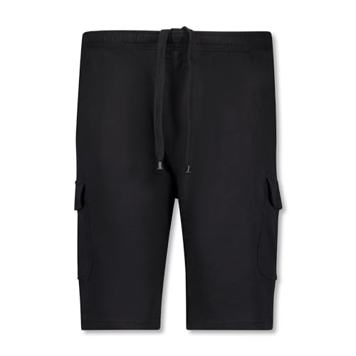 ADAMO Herren Cargoshort in großen Größen bis 14XL Serie Athen schwarz, Größe:9XL von ADAMO