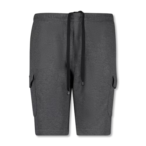 ADAMO Herren Cargoshorts in großen Größen bis 14XL Serie Athen anthrazit meliert, Größe:3XL von ADAMO