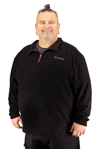 ADAMO Herren Fleece Troyer in großen Größen bis 12XL, Größe:6XL von ADAMO