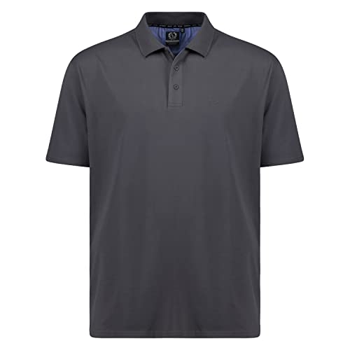 ADAMO Herren Funktions Polo-Shirt extra lang kurzärmlig Modell Peer Tall Fit in Langgrößen MT - 5XLT, Größe:2XLT, Farbe:Grau ADAMO Herren Funktions Polo-Shirt extra lang kurzärmlig Modell Peer Tall Fit in Langgrößen MT - 5XLT, Größe:2XLT, Farbe:Grau von ADAMO