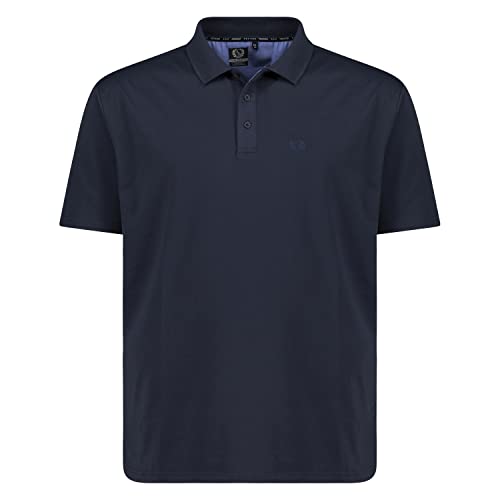 ADAMO Herren Funktions Polo-Shirt extra lang kurzärmlig Modell Peer Tall Fit in Langgrößen MT - 5XLT, Größe:3XLT, Farbe:Dunkelblau ADAMO Herren Funktions Polo-Shirt extra lang kurzärmlig Modell Peer Tall Fit in Langgrößen MT - 5XLT, Größe:3XLT, Farbe:Dunkelblau von ADAMO