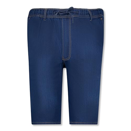 ADAMO Herren Jeans Jogginghose kurz in großen Größen bis 12XL Serie Kansas dunkelblau, Größe:8XL von ADAMO