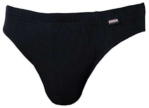ADAMO Jones Slip im Doppelpack schwarz 6XL-16 von ADAMO