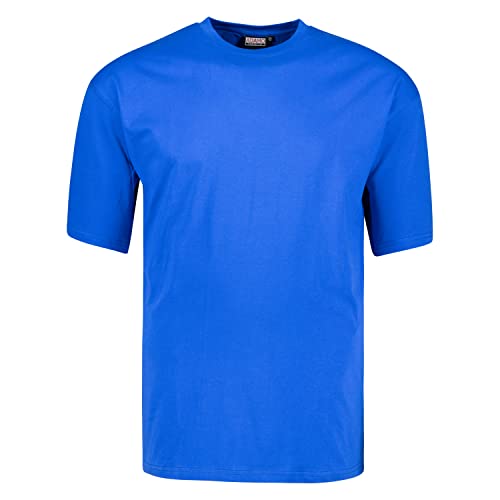 ADAMO Kurzarmshirt extra lang mit Rundhals für Herren Tall FIT Serie Magic Royalblau in Langgrößen bis 122, Größe:106 von ADAMO