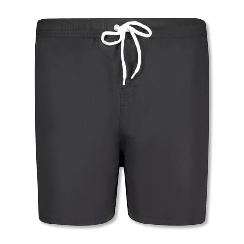 ADAMO Kurze Herren Badehose Serie Jamaica schwarz bis Übergröße 12XL, Größe:9XL von ADAMO