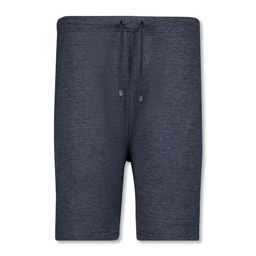 ADAMO Kurze Herren Loungewear Hose Serie Luis in dunkelblau meliert bis Übergröße 12XL, Größe:10XL von ADAMO