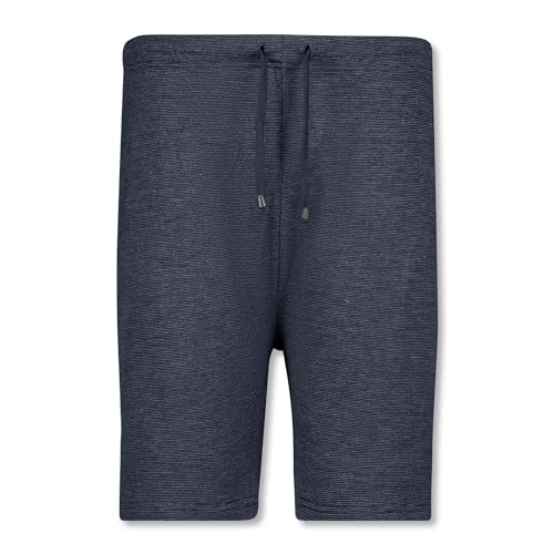 ADAMO Kurze Herren Loungewear Hose Serie Luis in dunkelblau meliert bis Übergröße 12XL, Größe:12XL von ADAMO