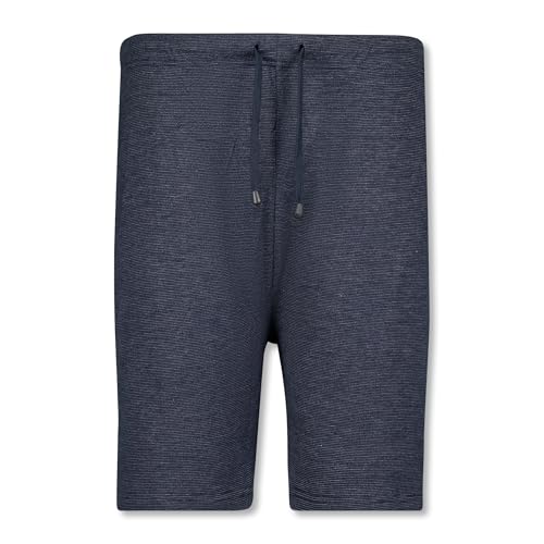 ADAMO Kurze Herren Loungewear Hose Serie Luis in dunkelblau meliert bis Übergröße 12XL, Größe:9XL von ADAMO