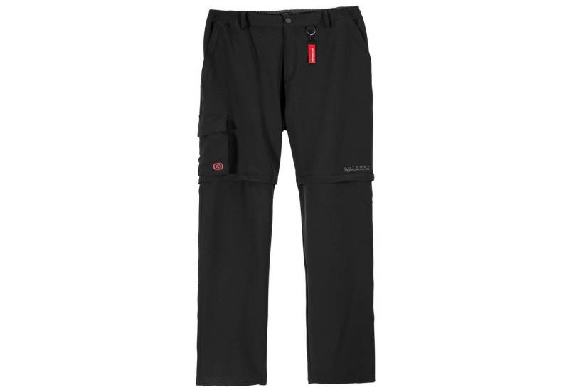 ADAMO Outdoorhose Adamo Übergrößen Outdoor-Zipp-off-Hose schwarz von ADAMO