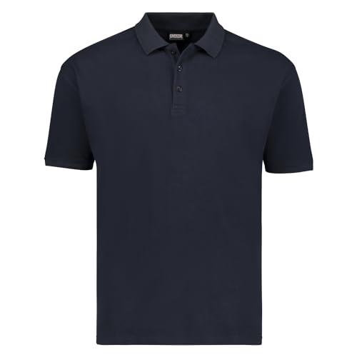 ADAMO Regular FIT Poloshirt Kurzarm Waffelpique Serie 'Stephan' in Übergrößen 2XL-10XL, Größe:8XL, Farbe:Dunkelblau ADAMO Regular FIT Poloshirt Kurzarm Waffelpique Serie 'Stephan' in Übergrößen 2XL-10XL, Größe:8XL, Farbe:Dunkelblau von ADAMO
