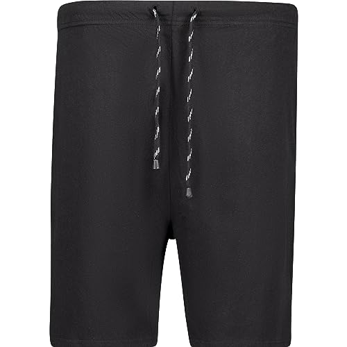 ADAMO Schlafanzughose für Herren Übergrößen XXL - 10XL kurz, Größe:3XL, Farbe:Schwarz von ADAMO