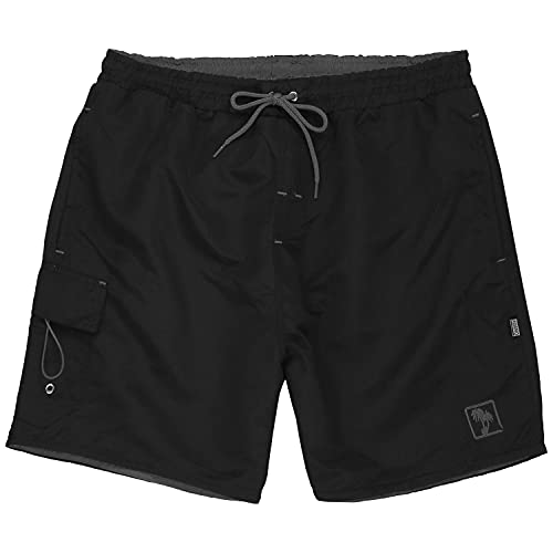 ADAMO Schwarze Herren Badeshort Serie Barbodos große Größen XXL bis 10XL, Größe:3XL von ADAMO