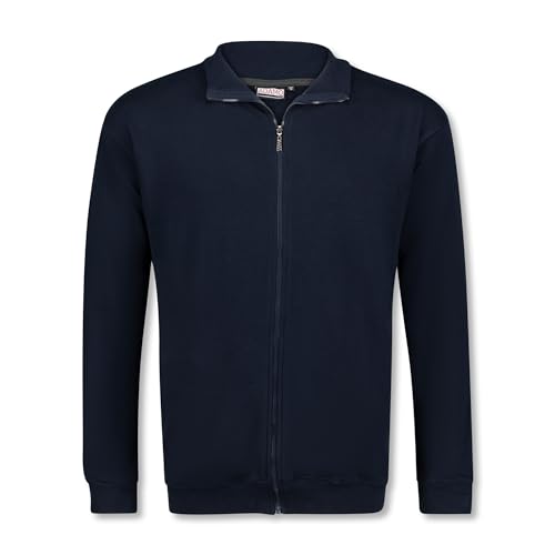 ADAMO Sweatjacke ATHEN in navy - Große Größen bis 14XL, Größe:3XL von ADAMO