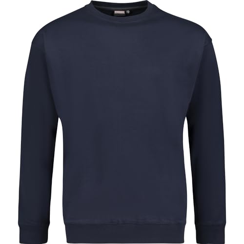 ADAMO Sweatshirt mit Rundhals Serie KOS Übergrößen 2XL-14XL Herren, Größe:9XL, Farbe:Dunkelblau von ADAMO