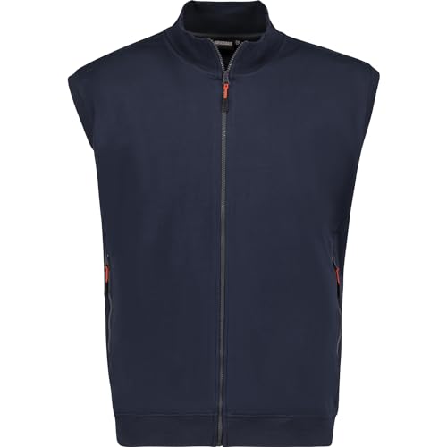 ADAMO Sweatweste ärmellos Herren in Übergrößen 2XL-14XL Serie PAROS, Größe:6XL, Farbe:Dunkelblau von ADAMO
