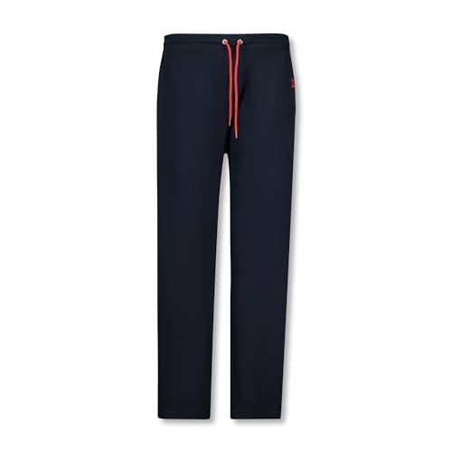 ADAMO Jogginghose lang Ottoman Rippe Herren bis Übergröße 10XL, Größe:7XL, Farbe:Dunkelblau von ADAMO