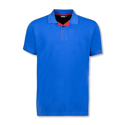 ADAMO Übergrößen Herren Kurzarm Polohemd Serie Pablo Royalblau/Größe XXL-12XL, Größe:XXL von ADAMO