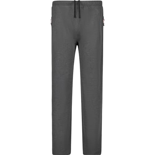 ADAMO Übergrößen Jogginghose lang Serie Chios Herren 2XL-14XL, Größe:14XL, Farbe:anthrameliert von ADAMO