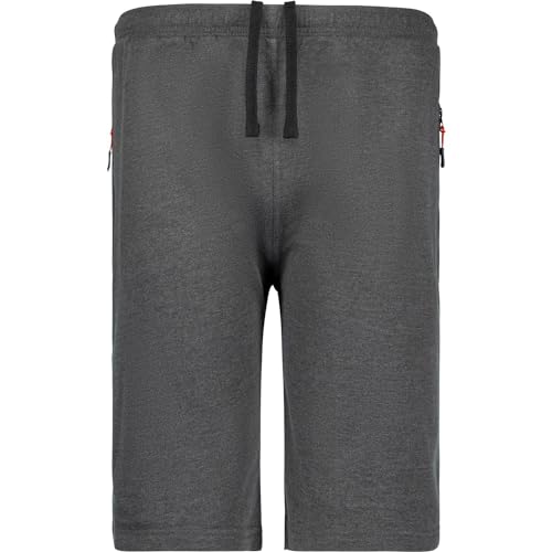ADAMO Übergrößen Joggingshort Herren 2XL-14XL Serie Korfu, Größe:6XL, Farbe:anthrameliert von ADAMO