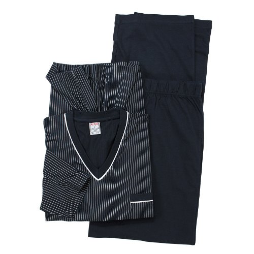 ADAMO Übergrößen Langarmschlafanzug in grau der Firma 9XL, Größe:4XL;Farbe:Blau von ADAMO