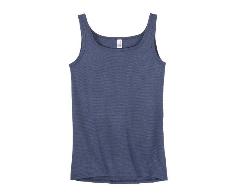 ADAMO Unterhemd XXL Adamo Thermo Unterhemd navy-hellgrau gestreift von ADAMO