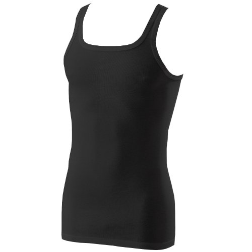 ADAMO Unterhemd in Feinripp Übergröße 20, Größe:16;Farbe:Schwarz von ADAMO