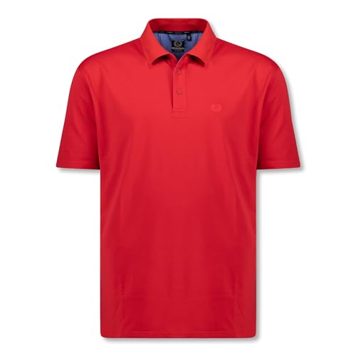 ADAMO rotes Herren Polohemd kurzärmlig Modell Picco in bis Übergröße 12XL Regular Fit, Größe:10XL von ADAMO