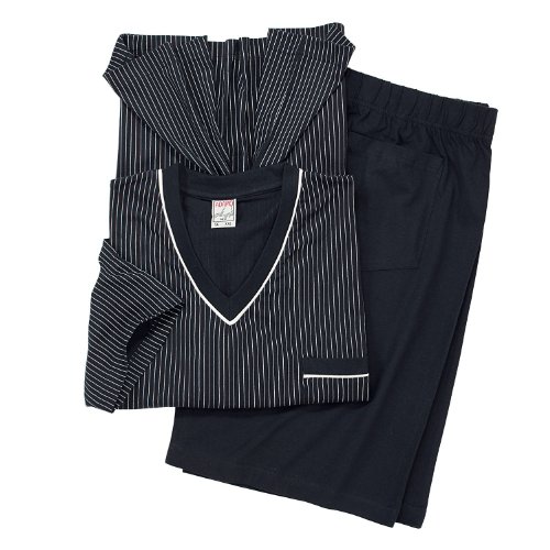 ADAMO Übergrößen Langarmschlafanzug in grau, Größe:8XL;Farbe:Blau von ADAMO