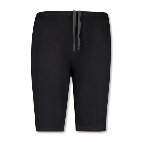 ADAMO Schwarze Kurze Jogginghose in großen Größen bis 14XL, Größe:3XL von ADAMO