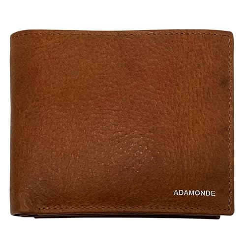 ADAMONDE Geldbörse aus 100 % echtem Leder, Braun 14, Geldbörse aus Leder ADAMONDE Geldbörse aus 100 % echtem Leder, Braun 14, Geldbörse aus Leder von ADAMONDE