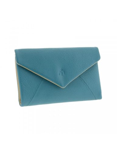 ADAPELL Geldbörse, 16 x 10 x 3 cm, Creme, Blau, blau, Talla única, Casual von ADAPELL