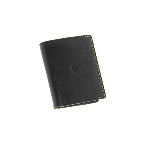 ADAPELL Geldbörse 10,2 x 8,2 cm mit Mon. Schwarz, Schwarz, Talla única, Casual von ADAPELL