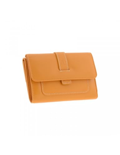 ADAPELL Geldbörse 14 x 9,5 cm RFID Senf/Mustard, Senfgelb/Senf, Talla única, Casual von Adapell