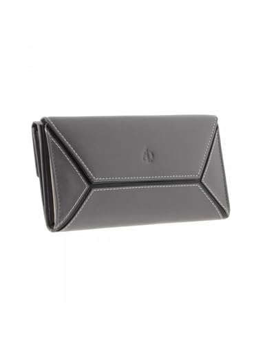 ADAPELL Geldbörse 18 x 10 cm RFID Grau/Grau, Grau/Grey -, Talla única, Casual von Adapell