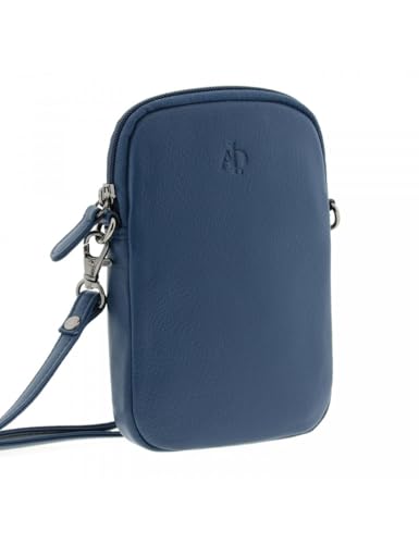 ADAPELL Handytasche, 18 x 11 x 2 cm, mit ausziehbarem Griff, Marineblau, Marineblau, Talla única, Casual von ADAPELL