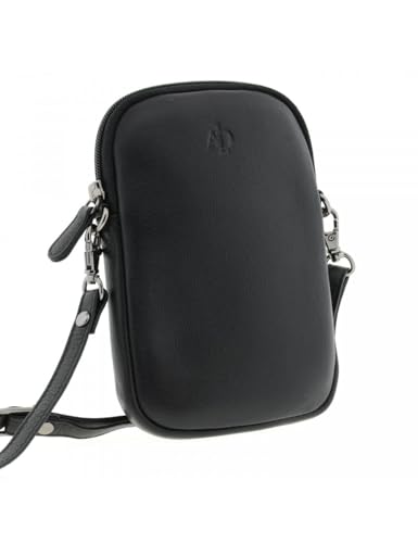 ADAPELL Handytasche, 18 x 11 x 2 cm, mit ausziehbarem Griff, Schwarz, Schwarz, Talla única, Casual ADAPELL Handytasche, 18 x 11 x 2 cm, mit ausziehbarem Griff, Schwarz, Schwarz, Talla única, Casual von ADAPELL