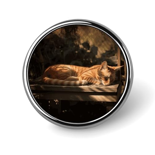 Runde Brosche, Anstecknadel, Rot und Schwarz, kariert, Vintage-Brosche, Geschenke für Damen, Herren, Souvenir, Circular, Aluminium, Aluminiumlegierung von ADASGHBY