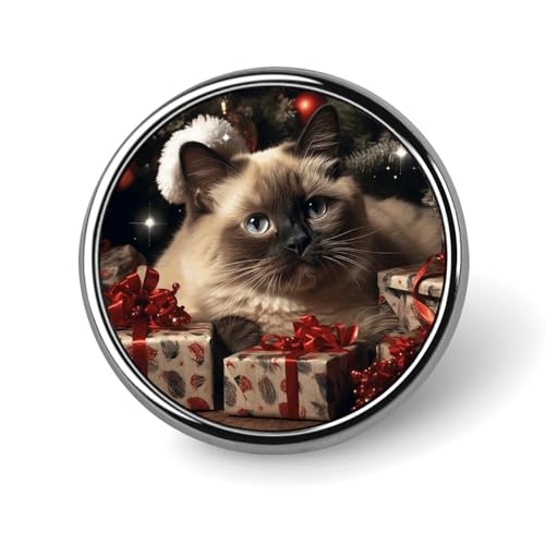 Runde Brosche Kleid Anzug Zubehör Anstecknadel Cartoon Blauer Pilz Vintage Brosche Geschenke für Damen Herren Souvenir, Circular, Aluminium, Aluminiumlegierung von ADASGHBY