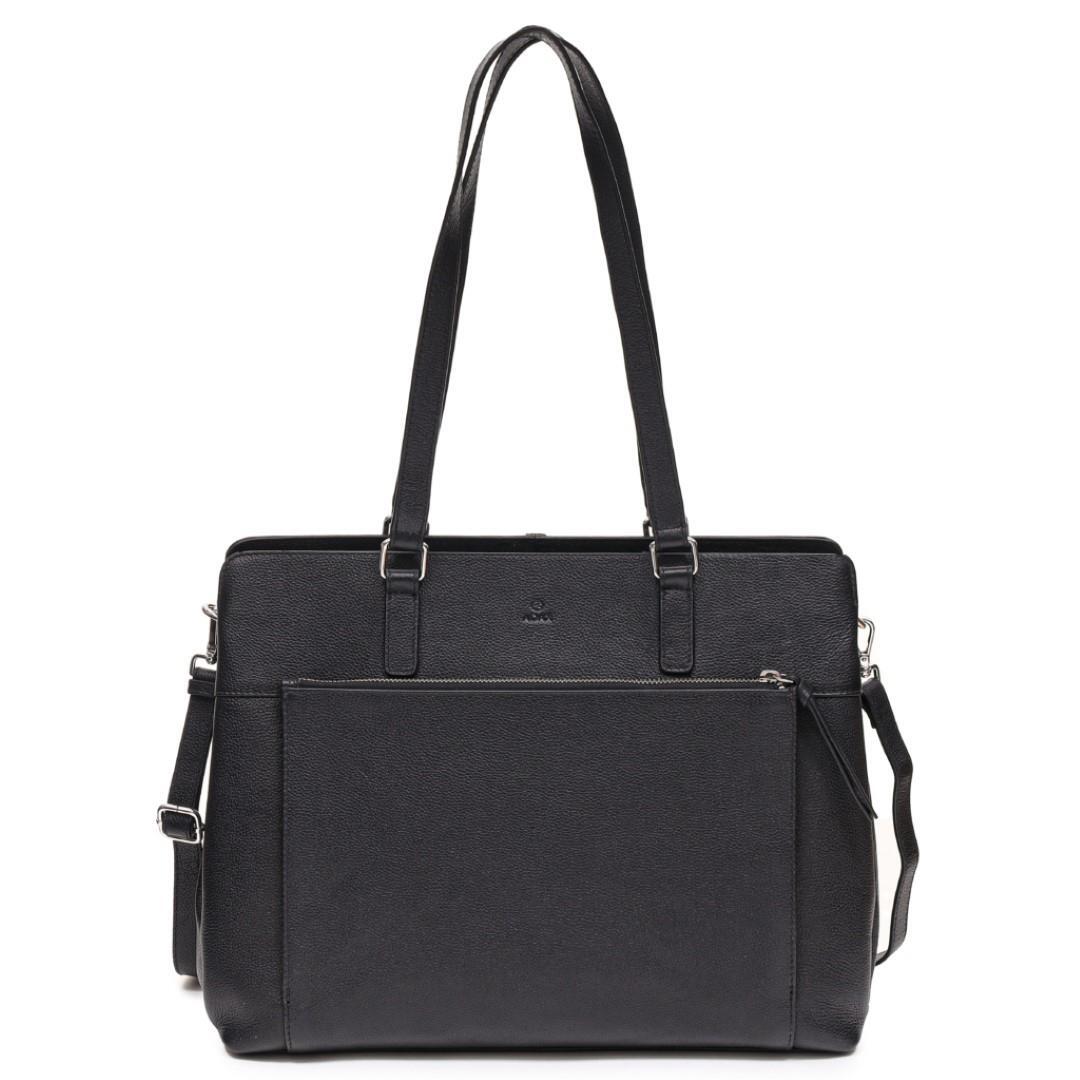 ADAX - BERGAMO Businesstasche Lucca Black Schwarz von ADAX