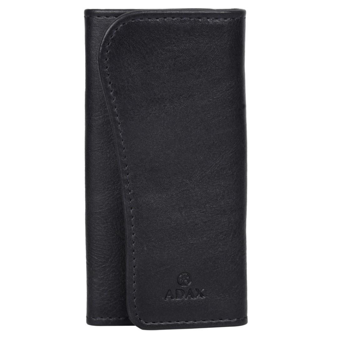 ADAX - BREMEN Schlüsseletui Morten Black Schwarz von ADAX