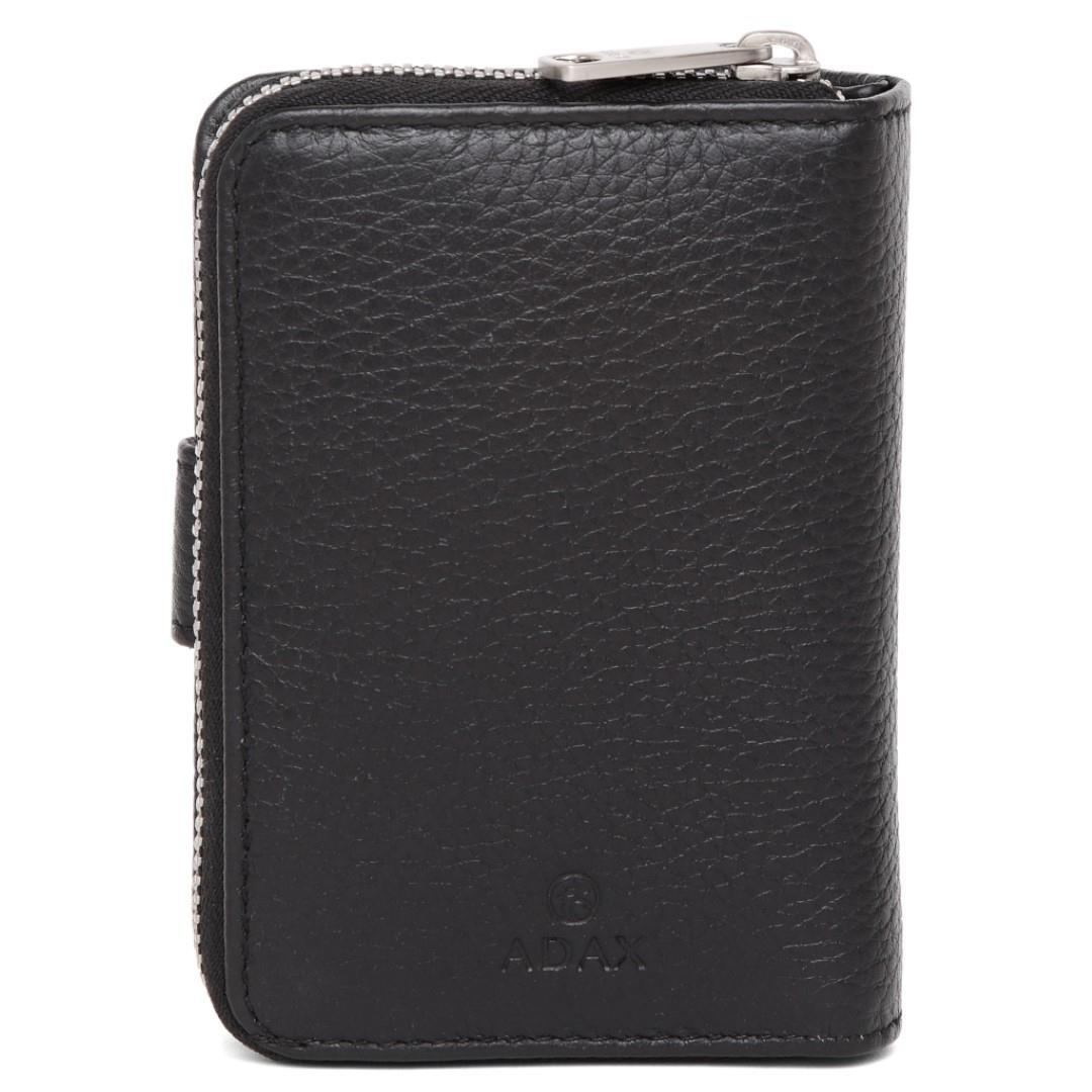 ADAX - Börsen Mit Reißverschluß Aisa Black Schwarz von ADAX