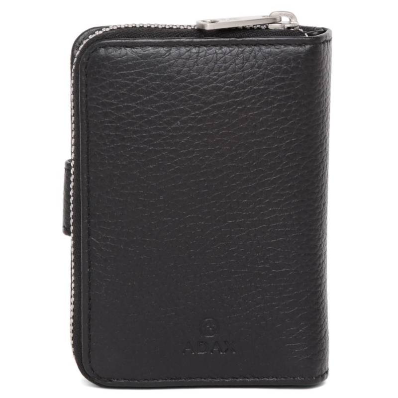 ADAX - Börsen Mit Reißverschluß Aisa Black Schwarz von ADAX