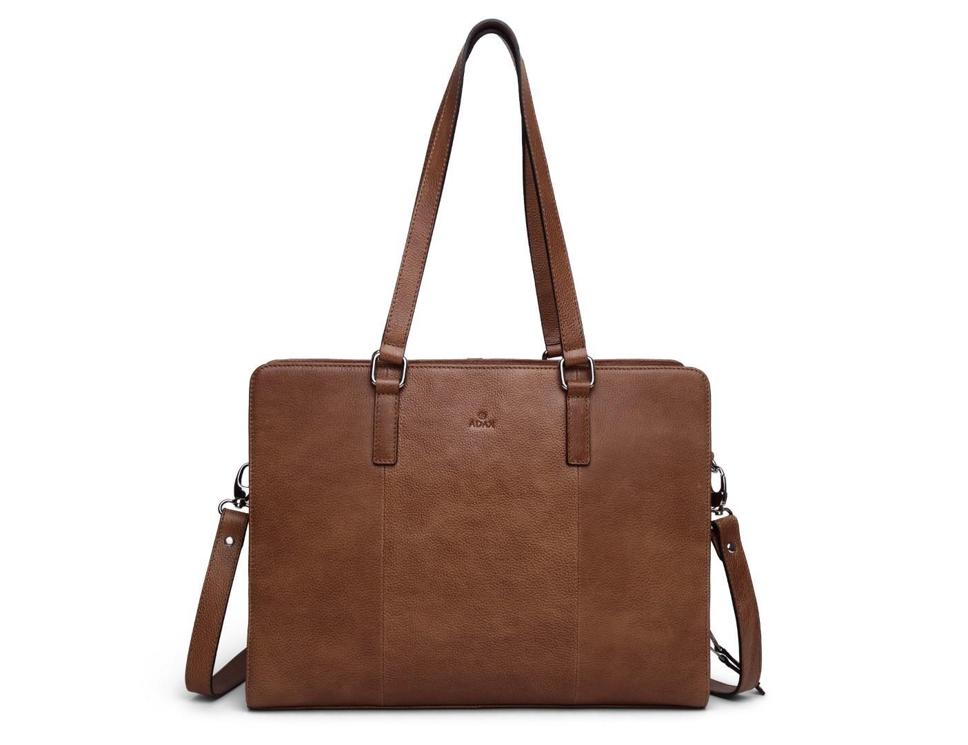 ADAX - Businesstasche Brooke Cognac Cognac von ADAX