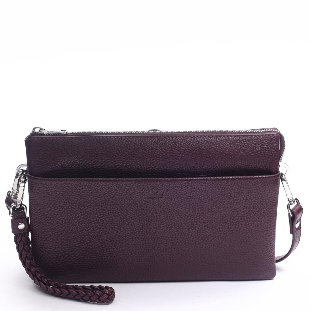 ADAX - CORMORANO Clutch Jasmina Barolo Bordo von ADAX