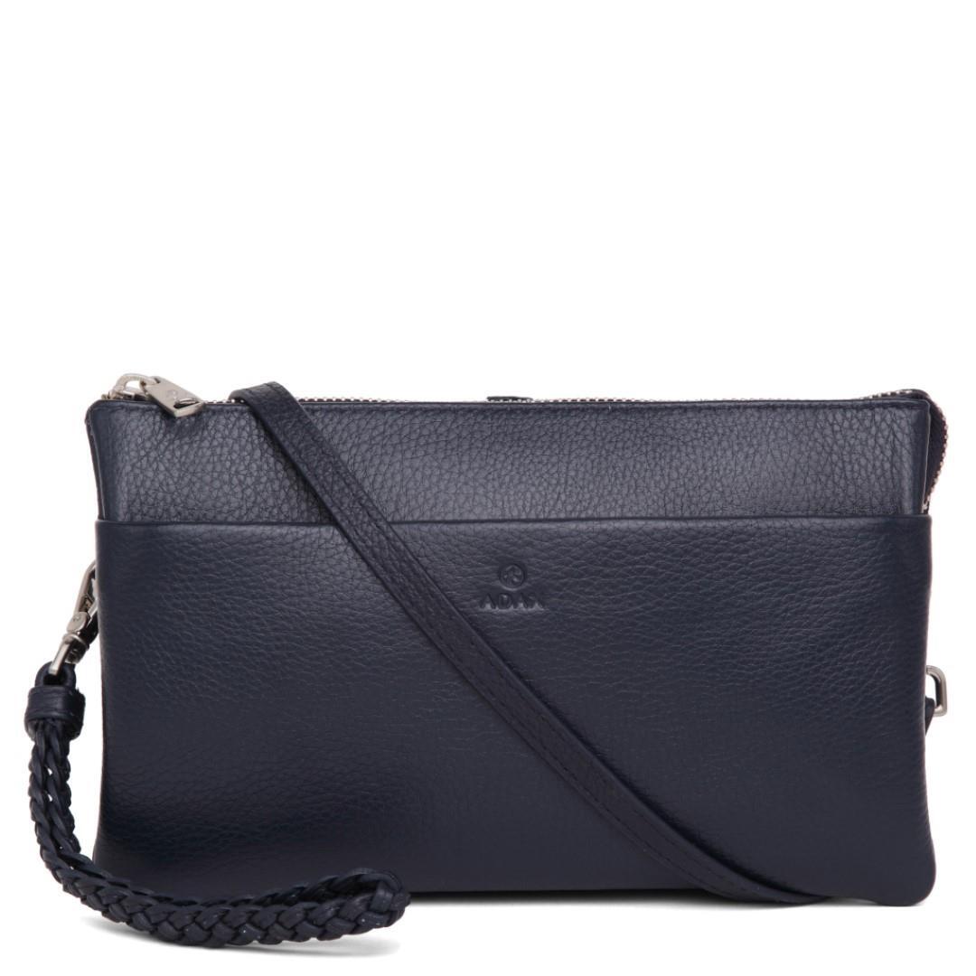 ADAX - CORMORANO Clutch Silja Navy Blau von ADAX