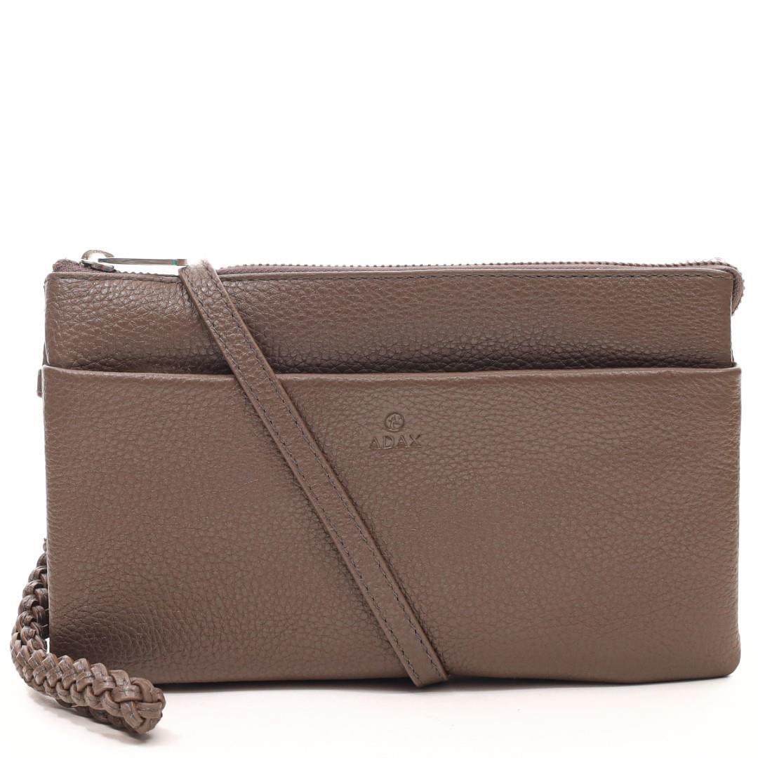 ADAX - CORMORANO Clutch Silja Wood Taupe von ADAX