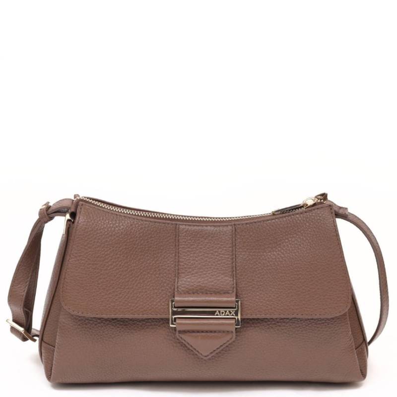 ADAX - CORMORANO Rv-Handtasche Johanna Latte Hellbraun - Gr. - M von ADAX