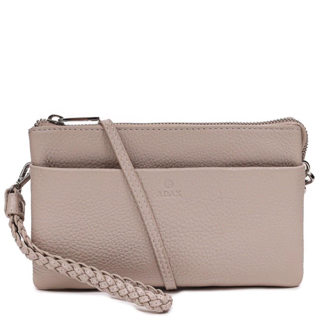 ADAX - CORMORANO Rv-Tasche Nellie Stone Grau von ADAX