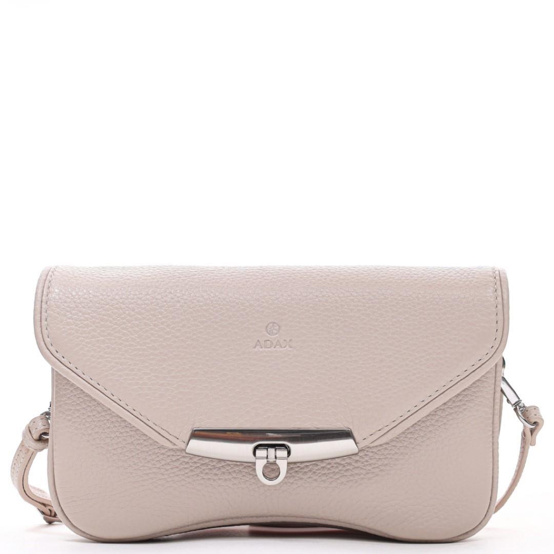 ADAX - CORMORANO Üb-Handtasche Lisa Stone Grau von ADAX